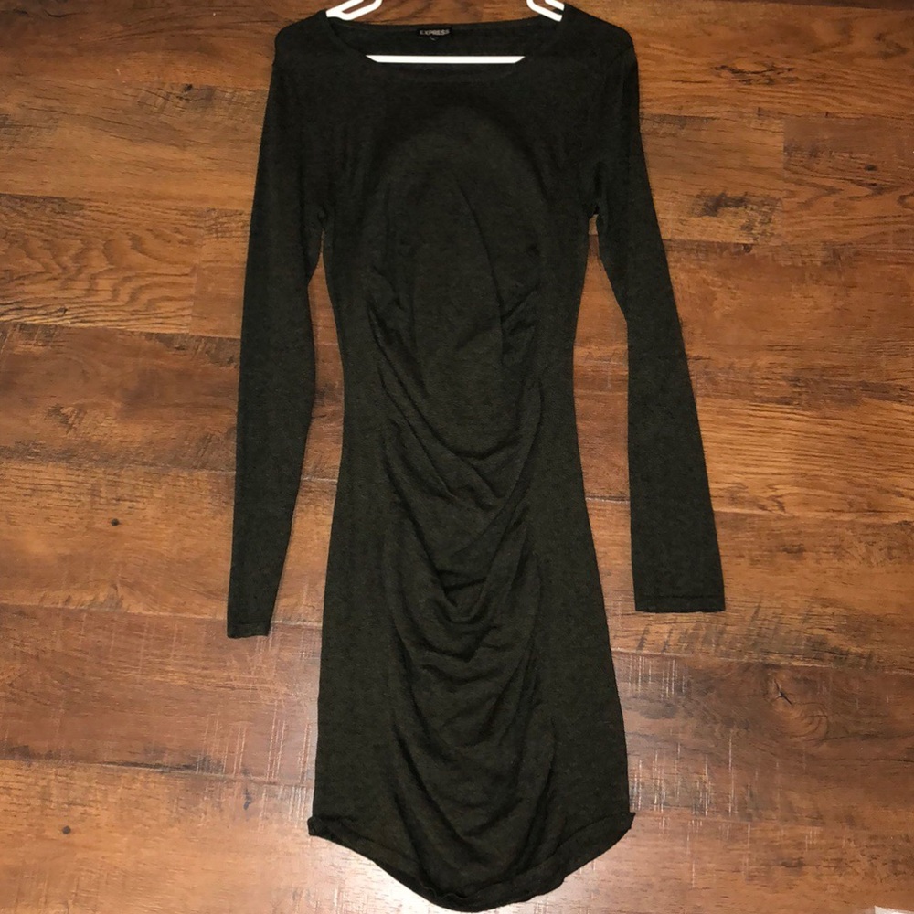 Express, Green stretch dress